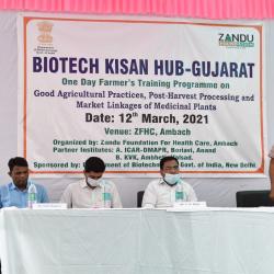 Biotech KISAN Hub at Zandu Foundation for Healthcare, Valsad Gujarat