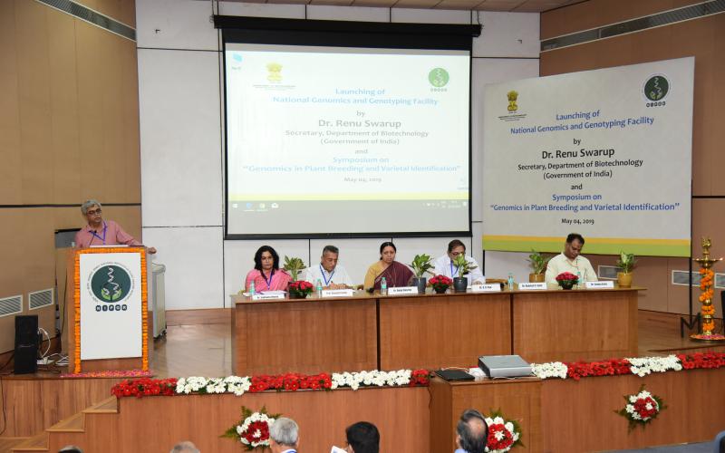 The National Genomics and Genotyping Facility (NGGF) was inaugurated by Dr. Renu Swarup, Secretary,DBT