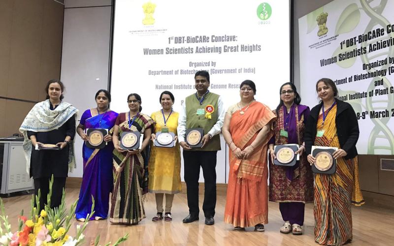 Women Scientists supported under BioCARe scheme of the Department are achieving great heights