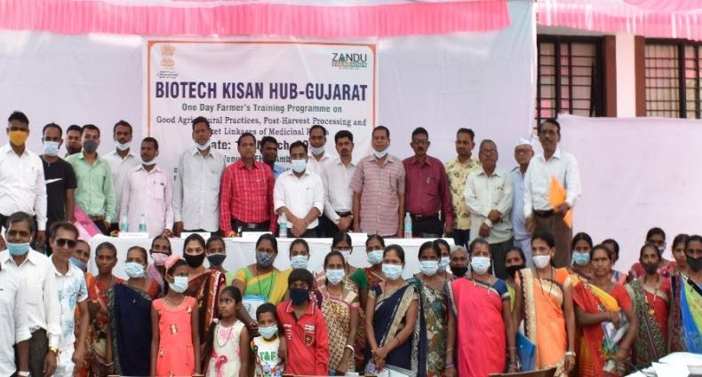 Biotech KISAN Hub at Zandu Foundation for Healthcare, Valsad Gujarat