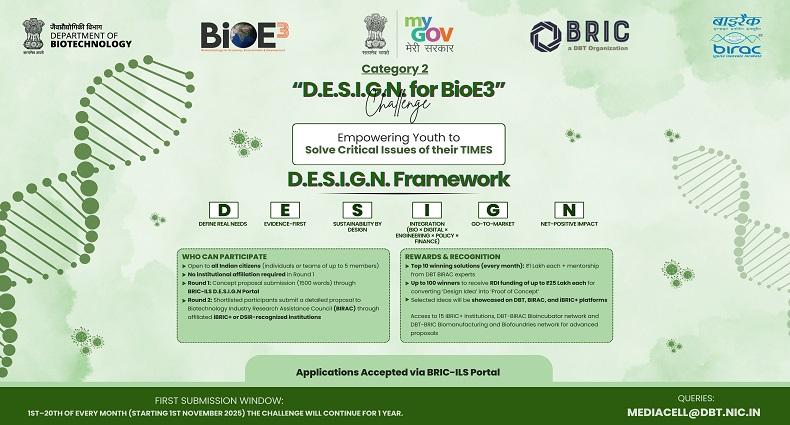Category 2 of the D.E.S.I.G.N for BioE3 Challenge