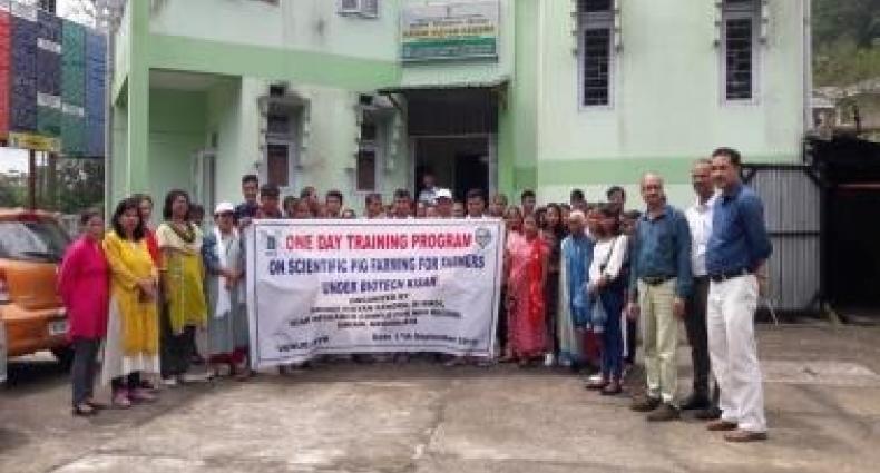 Promotion of scientific piggery_Meghalaya
