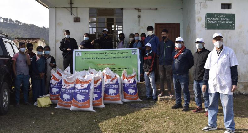 Promotion of scientific piggery_Meghalaya