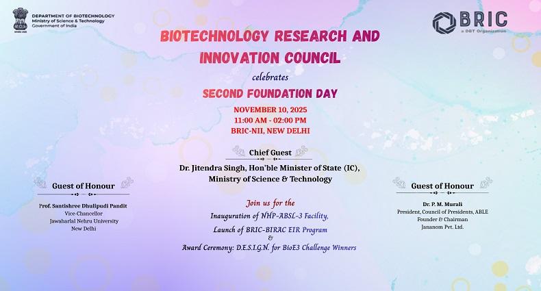 Second Foundation Day of BRIC