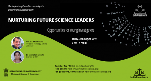 Nurturing Future Science Leaders on Friday, 30- August, 2019