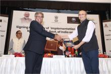 Signing Ceremony of Implementation Arrangement between DBT, Govt. of India and US-NSF